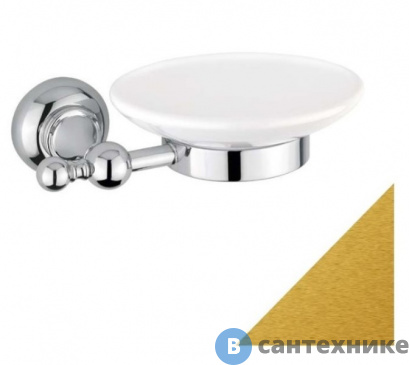 картинка Мыльница Cezares APHRODITE-SODS-03/24-Sw подвесная, золото, Swarovski