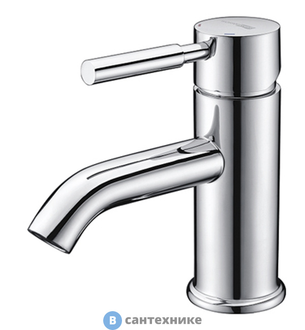 Смеситель WasserKRAFT Main 4105 для раковины латунь, хромоникелевое покрытие