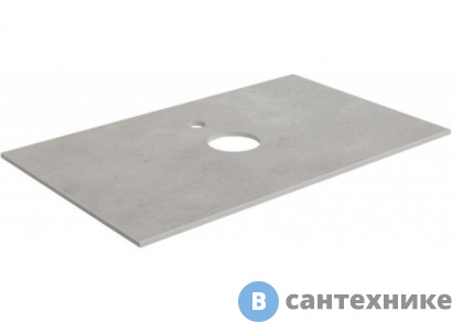 картинка Столешница Aquanet Nova Lite 75 цв. серый TF01 (257611)