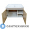 картинка Тумба Comforty Рига-70 дуб сонома с раковиной COMFORTY 9335-70