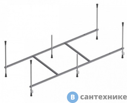 картинка Каркас AM.PM W80A-150-070W-R Like, для ванны A0 150х70 см