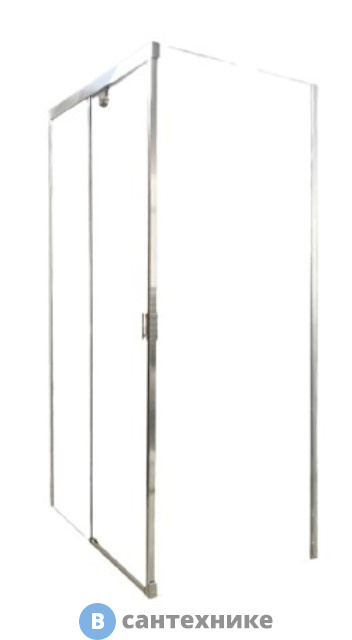 Душевое ограждение Cerutti MARBELLA120 L (80x120x190) стекло проз., пол. алюм.проф. без поддона