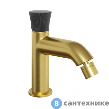 картинка Смеситель Paini 18PJ304PZ Domus для биде, матовое золото PVD