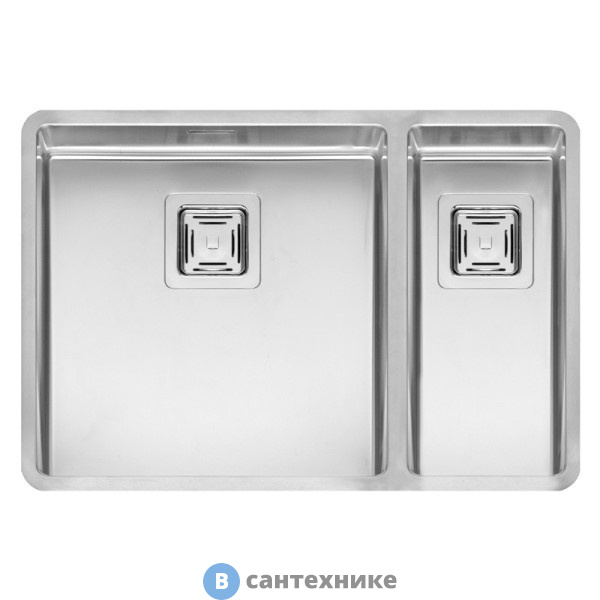 Кухонная мойка Reginox Texas 40x40+18x40 LUX 3,5"