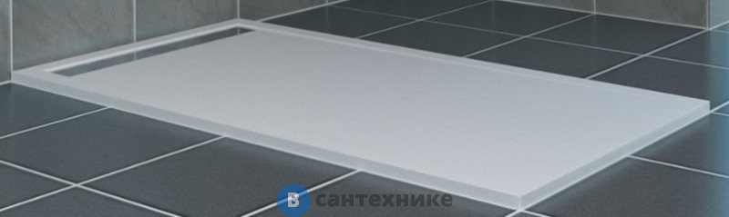 Душевой поддон RGW STM-W прямоугольный 90*100*2,5 (14202910-01), без сифона