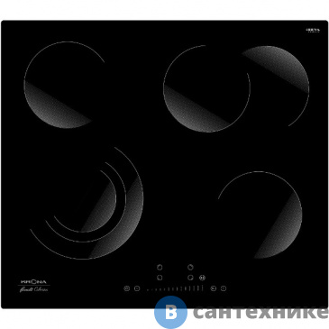 картинка Варочная поверхность Krona BRILLARE 60 BL электрическая (независимая)