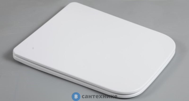 Сиденье WELTWASSER WW 010 GL-WT для унитаза
