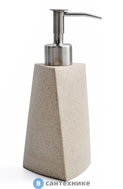 Дозатор для жидкого мыла WasserKRAFT Ohre K-37799, 200 ml полирезин, нержавеющая сталь