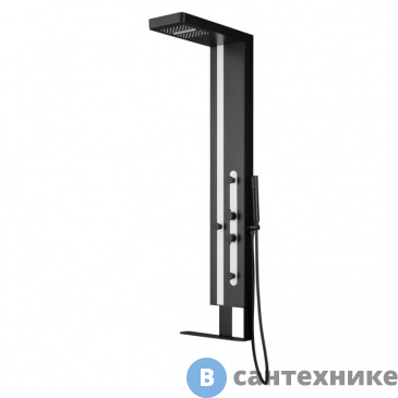 картинка Душевая панель Black&White  GR027 White + Black (1400х200)