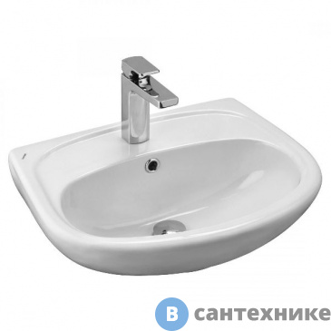 картинка Умывальник Santek Анимо 50 см белый с/о (1.WH11.0.496)