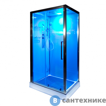 картинка Душевая кабина DTO Z120 KERAVA с электрикой