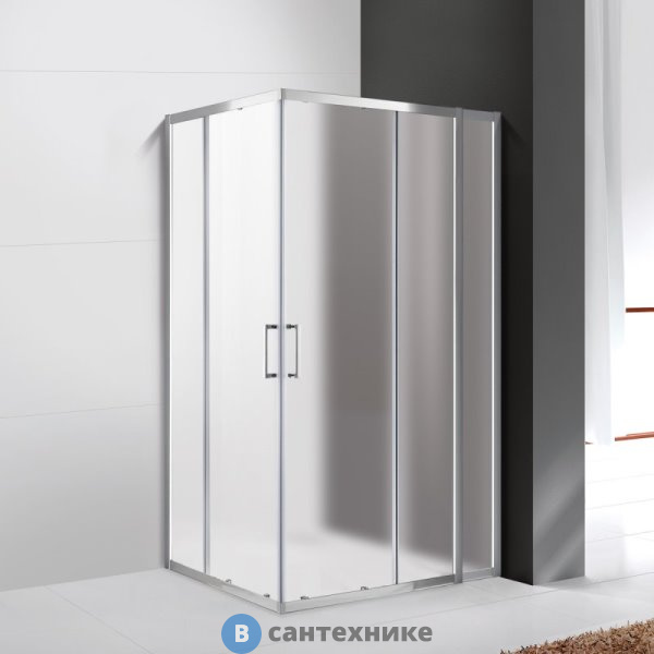 Душевой уголок Cezares MOLVENO-AH-21-100+20-P-Cr без поддона