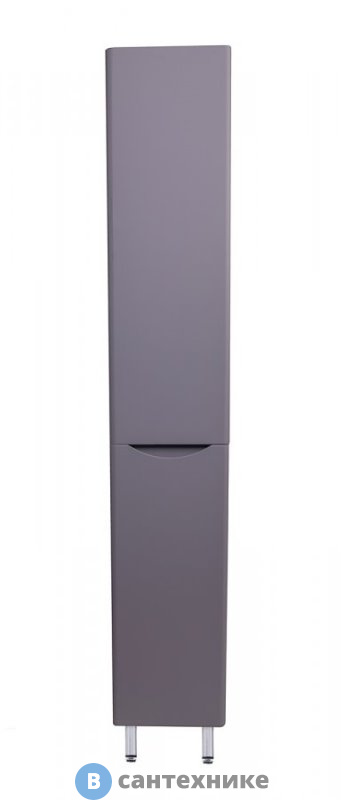 Колонна Style line Бергамо с корзиной, универсальная, Люкс антискрейтч серый, PLUS (2000564819009)