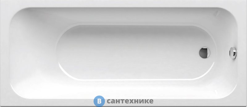 Акриловая ванна Ravak CHROME 160х70 белая (C731000000)