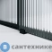картинка Дверь в нишу Niagara Nova NG-84-L11FHB (110х195) черный матовый, раздвижная влево, стекло рифленое