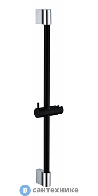 Стойка для душа WasserKRAFT A076 66,5 см нержавеющая сталь, ABS-пластик, комбинированное покрытие