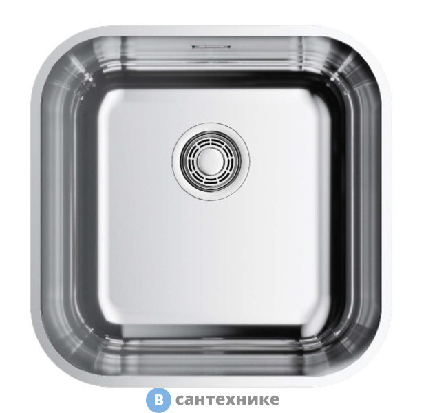 Кухонная мойка OMOIKIRI Omi 44-U/I-IN Quadro нержавеющая сталь (4993494)