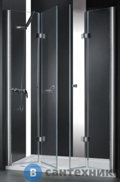картинка Душевая дверь Cezares ELENA-W-BS-22-160-C-Cr 1600x1950