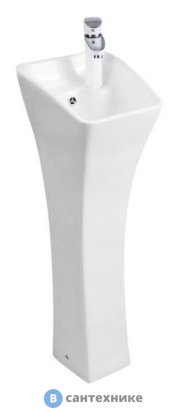 Раковина GID-ceramic M9012 напольная, белый (300х330)