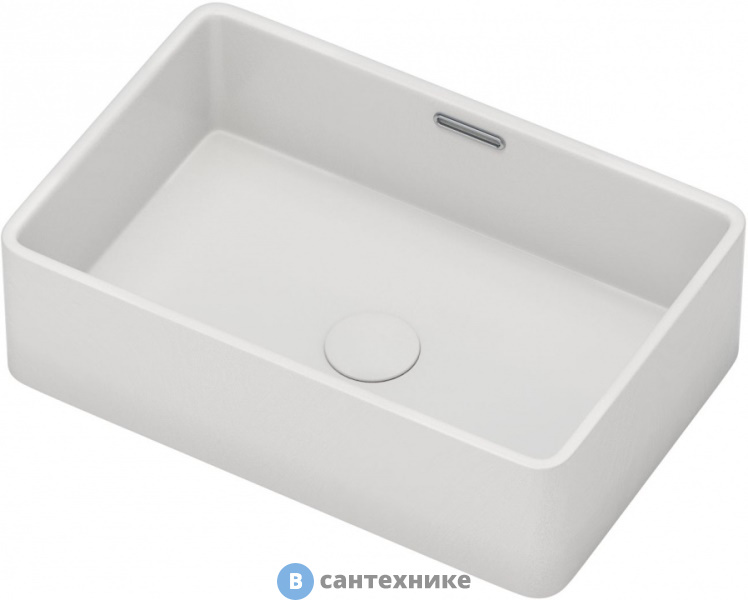 Раковина Aquanet PERFECT-2 керамическая накладная 480х315х140 (273674)