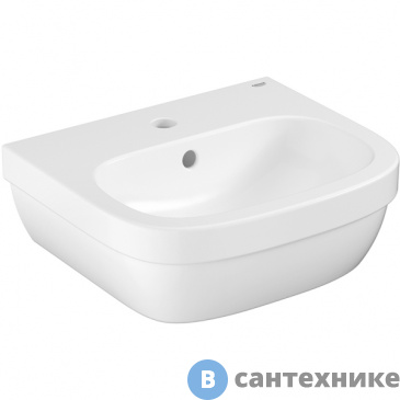 картинка Раковина Grohe 39324000 Euro Ceramic 45 см, альпин-белый