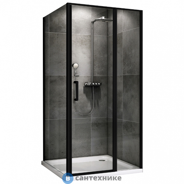 Душевой уголок ABBER Sonnenstrand AG04110BS-S80B 110*80*195, без поддона