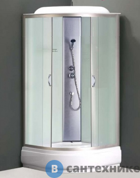 картинка Душевая кабина Loranto CS-6680-25 F 80*80*215 матовая