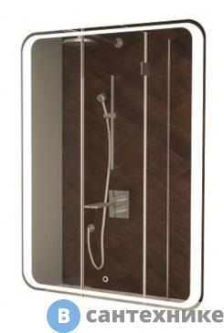 картинка Зеркало с подсветкой Art & MAX Elegant 600x800 AM-Ele-600-800-DS-F