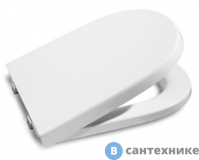 картинка Крышка/сид. Roca 8012AC004 MERIDIAN Comp мкро-т (бел) (8012AC00B)