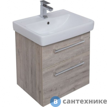 картинка Тумба под раковиу Dreja Q MAX 60 дуб кантри (77.0004D)