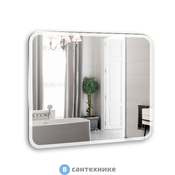 Зеркало AZARIO Стив 800*680 сенсор выкл (ФР-00001137)