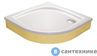 картинка Душевой поддон Ravak ELIPSO-100 EX белый (A22AA01310)