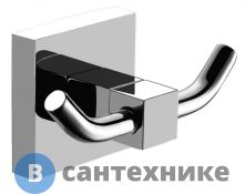 Крючок AZARIO RINA двойной, хром (AZ-87005B)