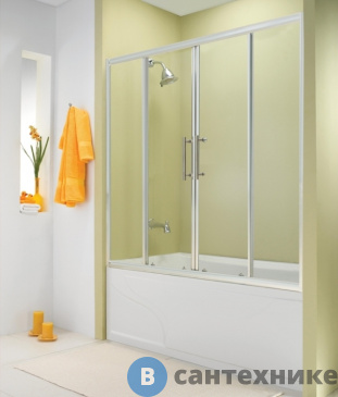 картинка Шторка для ванны ESBANO ES-1415 (150х140)