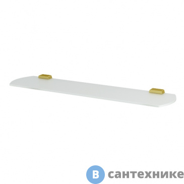 картинка Полка WasserKRAFT Sauer K-7924 стеклянная