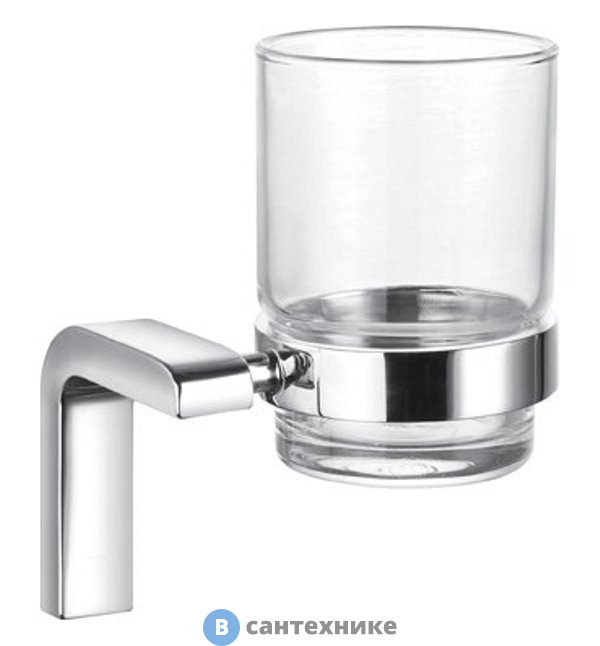 Держатель Cezares CZR-F-8930 стакана настенный, одинарный, хром