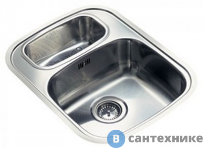 картинка Кухонная мойка Reginox Queen L60 LUX KGOKG (c/box) /st. steel col. set