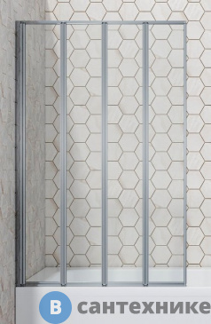 картинка Шторка для ванны Ambassador Bath Screens 16041110L (900x1400)