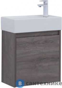 картинка Тумба под раковину Aquanet Nova Lite 50 1 дв. дуб рошелье (298854)