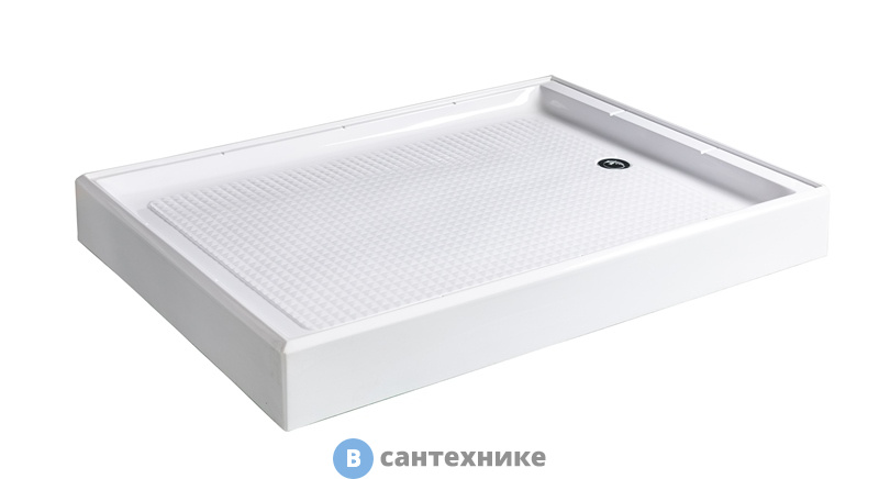 Поддон душевой WEMOR 100/80/14 S прямоугольный 1000*800*140 мм (10000001902)