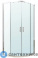 картинка Душевой уголок Berges SOLO R 900х900х1900 прозрачное стекло, профиль хром (061108), без поддона