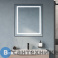картинка Зеркало BelBagno SPC-KRAFT-700-800-SENS-NERO в алюминиевой раме со встроенным светильником и сенсорным выключателем по периметру рамы, 700x800x32 мм