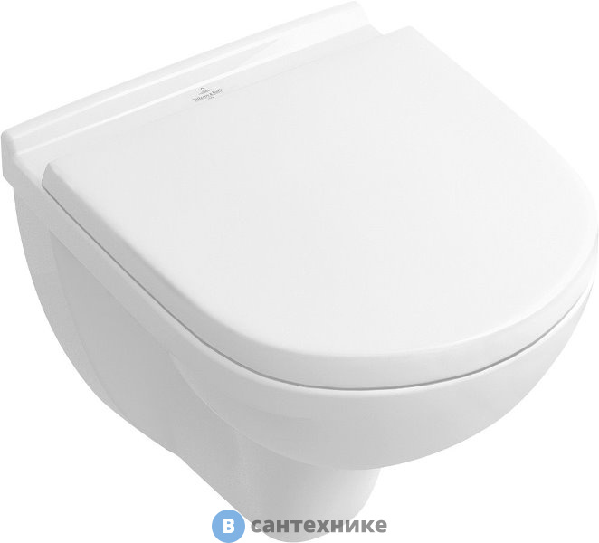 Унитаз Villeroy & Boch O'Novo 5688HR01 подвесной, безободковый, с сиденьем