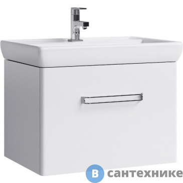картинка Тумба под раковину Aqwella NEO 70 Neo.01.07/1 (подвесная, белый)