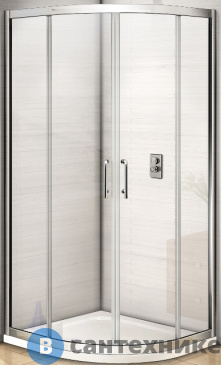 картинка Душевое ограждение WELTWASSER WW300 300RS22-100 1000х1000х1850 мм