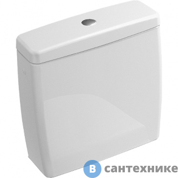 картинка Сливной бачок Villeroy & Boch O'Novo 5788S101 подключение воды-сбоку или сзади альпийский белый