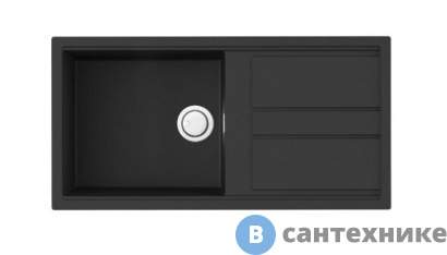 картинка Кухонная мойка OMOIKIRI Kitagawa 100-GB графит (4993786)