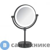 Зеркало Timo Saona 13276/03 чёрный, настольное с подсветкой