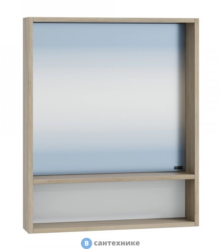 Зеркало СанТа Прима 60 дуб светлый НП (700346)