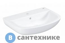 Раковина Grohe 39440000 Bau Ceramic подвесная, 55 см